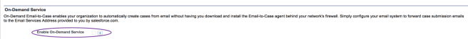 Enable on Demand Service
