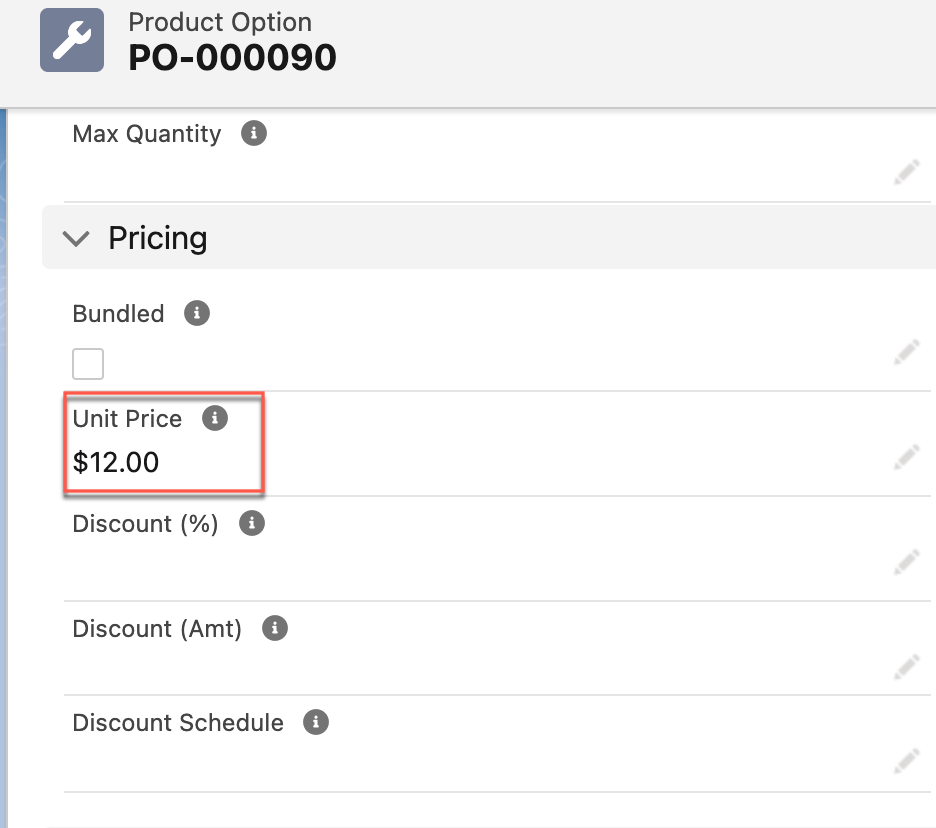How to fix incorrect MDQ Unit Price? | sf9to5
